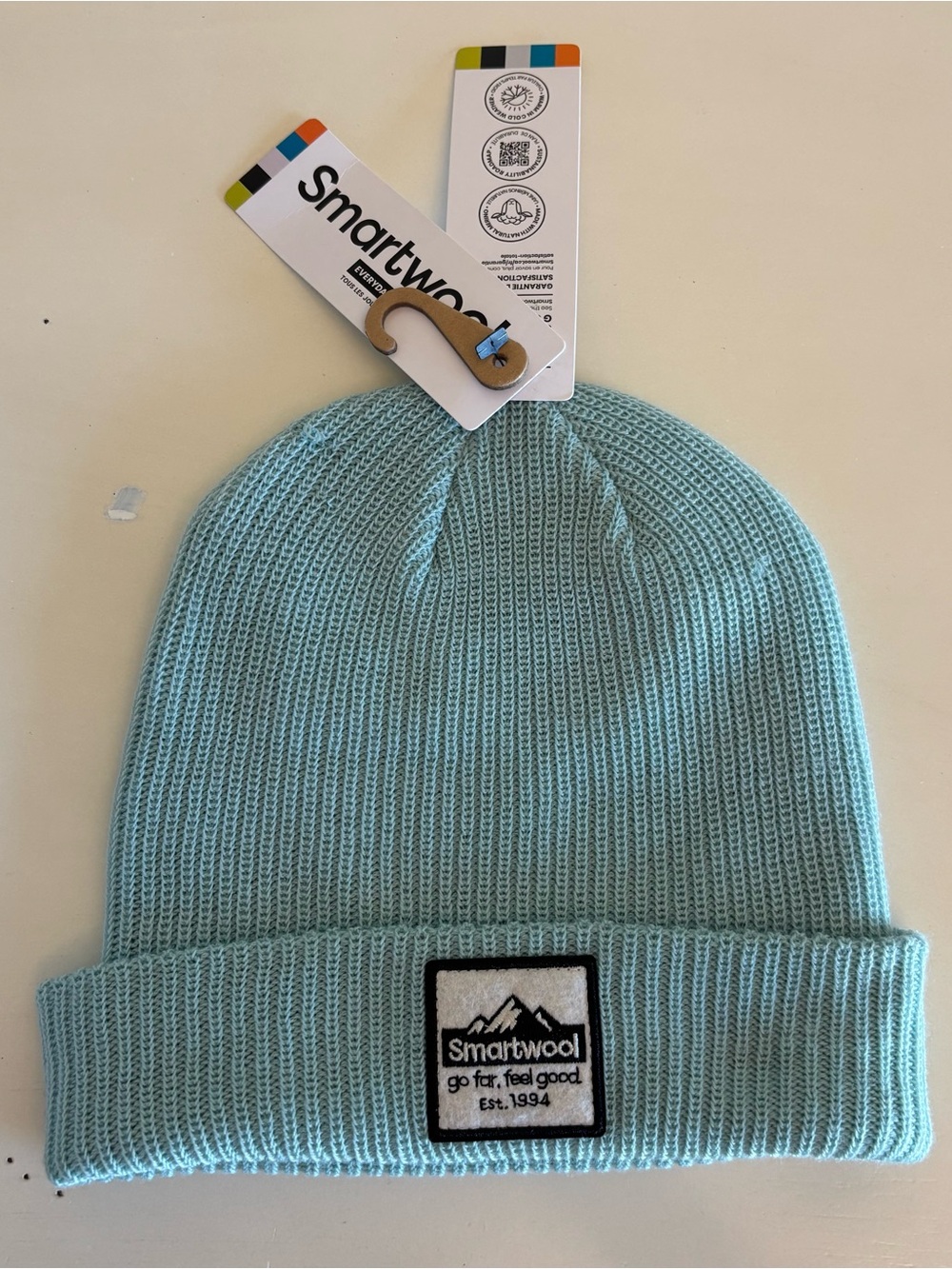 Smartwool Patch Beanie Arctic Green NWT